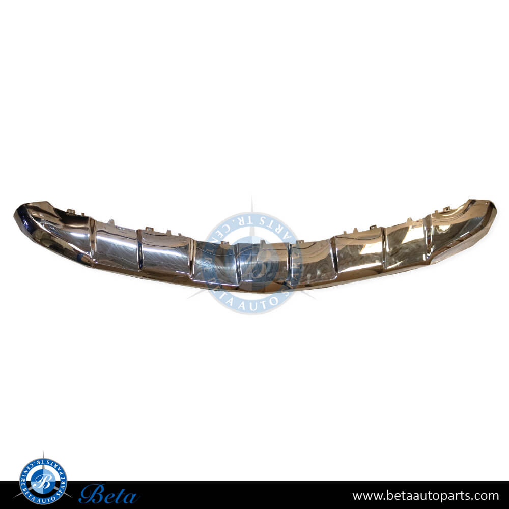 Front Bumper Lower Chrome Moulding Normal AMG for Mercedes GL-Class X166 2012-2015 models, Part Number 1668856625 Front Bumper Lower Chrome Moulding Normal AMG for Mercedes GL-Class X166 2012-2015 models, Part Number 1668856625